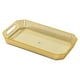 thumbnail image 2 of Bandeja Decorativa Rectangular Almacenamiento De Cosméticos Hogar Para Cocina Baño Amarillo, 2 of 3