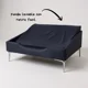 thumbnail image 2 of Cama de Mascotas - Talla M EXTRA (50x75 cm) / Pata Cromada 15 cm (Negro), 2 of 3