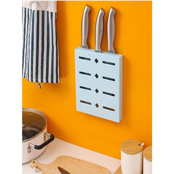 1pc Punch-free Kitchen Knife Storage Rack