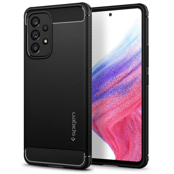 Funda Spigen Rugged Armor para el Galaxy A53 5G de grado militar
