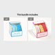 thumbnail image 1 of 6-Pack of High Elasticity Hair Rings for Women - Solid Color Hair Ties for Everyday Headwear, 1 of 5
