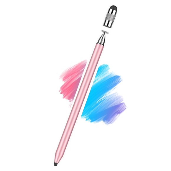 Lápiz Óptico SLQ 3 en 1 Rosa Dorado Universal para Tablet