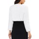 thumbnail image 3 of Chaqueta de Piel para Mujer Chaqueta de Novia Recortada Vestido de Boda Abrigo Formal de Piel Sintética Abierto por Delante Chaqueta de Noche 2XL Blanco, 3 of 7