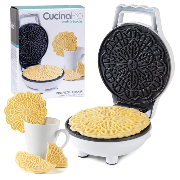 Minipizzelle Maker CucinaPro, 10 cm, antiadherente, eléctrica