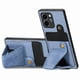 thumbnail image 4 of Funda Resistente para Honor 80 SE con Tarjetero y Soporte, Diseño Magnético Azul, 4 of 5