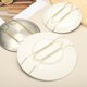 thumbnail image 3 of 10 colgadores de platos, colgadores invisibles universales de acero inoxidable de 6 pulgadas para la pared, soporte en forma de W con clavo sin rastro para decoraciones, dorado, 3 of 7