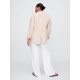 thumbnail image 5 of Pantalón Gap de lino con pernera ancha para mujer, color blanco óptico, talla XL, 5 of 6