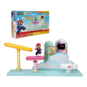 Playset Nintendo Colección Mario Bros Diorama Nube 6 Cm