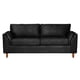 thumbnail image 3 of Sofa Milan 3C Con Resortes Pocket Cuero Kentucky Negro, 3 of 7