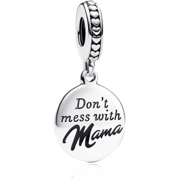 Charm S925 Para Pandora Dont Mess With Mama Plata