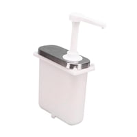 Magideal - Dispensador De , Botella Con Bomba Para , Herramienta Para Dispensar Condimentos A Prueba De Fugas Dispensador De Condimentos Con Bomba Para , 1.4 L 14 L Sin Caja Exterior