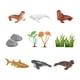 thumbnail image 2 of Figuras De Animales Marinos, Juguetes Acuáticos Para Baño, Decoración Cognitiva De Escritorio, Recuerdos De Fiesta, Estilo A, 2 of 5