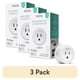 thumbnail image 1 of Enchufe Inteligente iHome 10A WiFi Pack 3 Alexa Google, 1 of 3