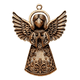 thumbnail image 1 of Navidad decorativa ángel dorado, 1 of 3