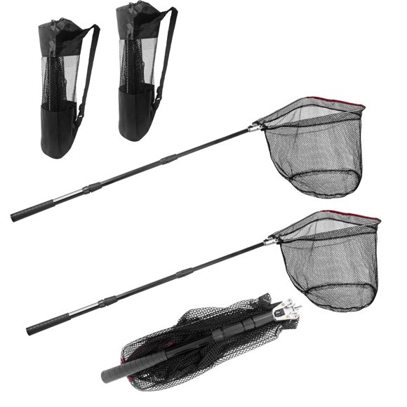 Red de pesca telescópica Shouken 91‑160 cm con bolsa