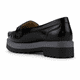 thumbnail image 4 of Zapato Chalada Mujer Grand-12 Negro Plataforma, 4 of 8