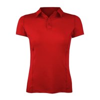 Andesland - Polera Dry Fit Con Cuello Manga Corta Lisa Mujer