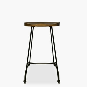 Form Design - Taburete Medio 66 Madera City Chocolate