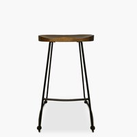 Form Design - Taburete Medio 66 Madera City Chocolate