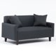 thumbnail image 3 of Sofá Living 2 Cuerpos Moderno Gris 157X80 Lisboa, 3 of 10