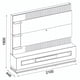 thumbnail image 5 of Estante Home Solare Preto Freijo, 5 of 5