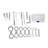 Bothyi - Kit De Herramientas De Reparación De Saxofón Con Caja De Almacenamiento Para Clarinete De Flauta De Saxofón