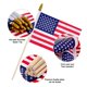 thumbnail image 2 of Banderas americanas Uelfbaby 15 × 20 cm, paquete de 6, 2 of 7