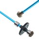 thumbnail image 2 of Eje de transmisión Treehobby 173 mm azul para coche RC, 2 of 4