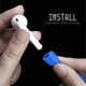 thumbnail image 4 of Correa magnética ultra fuerte cobcobb para AirPods Pro, 70 cm, azul, 4 of 9