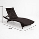 thumbnail image 4 of Pack de 2 Reposeras Moderna para Terraza o Piscina en Ratán, 4 of 7