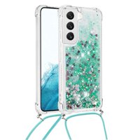 Funda Foxdock Para Samsung Galaxy S20 Con Cuerda Ajustable, Brillo Líquido, Protección Antigolpes Y Lente – Ideal Para Regalo