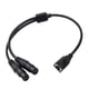 thumbnail image 2 of Cable Adaptador Doble XLR De 3 Pines Hembra A RJ45 De 0,5 M De Largo, Cable De Audio De Repuesto, 2 of 5