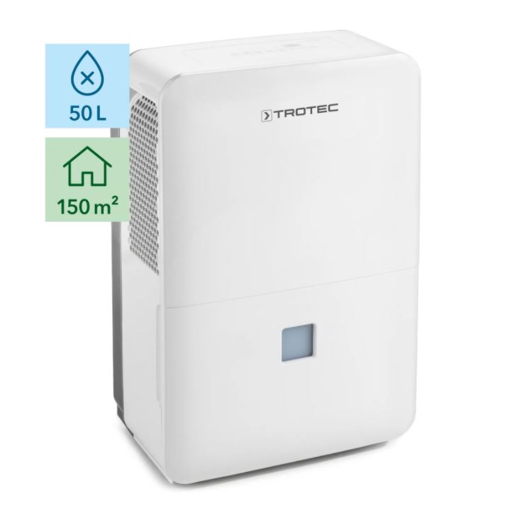 Trotec - Deshumidificador Ttk 127E - 50 Lts Día - 150 M2