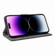 thumbnail image 4 of Funda Billetera para iPhone 15 con Soporte - Cartera de Cuero con Ranuras Negro, 4 of 5