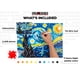 thumbnail image 3 of Pixel Art Puzzle Bricks Pix Brix Starry Night Builds 2D/3D, 3 of 7