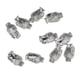 thumbnail image 3 of 10 piezas de plata 3D Buda Espaciador de metal espiritual Beads DIY Jewelry Making, 3 of 5