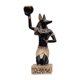 thumbnail image 4 of Resina Antiguo Egipto Candelero Candelabro Estatua Mesa Cena Decoración A, 4 of 5