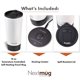 thumbnail image 3 of Vaso Térmico Nextmug Go Autocalentable 470 ml Blanco, 3 of 9