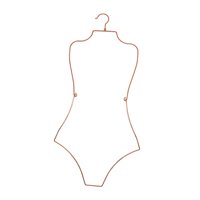 Magideal - Colgador De Traje De Baño, Colgador De Lencería, Almacenamiento Y Exhibición, Colgador De Traje De Baño, Estante De Exhibición En Forma De Cuerpo, Col Oro Rosa