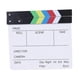 thumbnail image 3 of Película profesional Clapboard Clapper Board Film Slate Mini Accesorios duraderos Madera de borrado para video Cámara de fondo Fotografía , Colorful Vistoso, 3 of 5