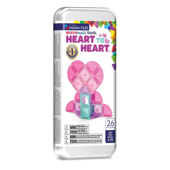 Set de construcción magnético MAGNA-TILES MicroMags de 26 piezas