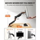 thumbnail image 4 of Monitor Arm ErGear Pantallas individuales totalmente ajustables de 13 a 34 pulgadas, 4 of 7