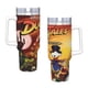 thumbnail image 4 of Patoaventuras Vaso aislado de acero inoxidable con asa, diseño temático, regalo para familia, amigos y fans; incluye pajita y encaja en el portavasos estándar, 40 oz, 4 of 6