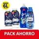 thumbnail image 1 of Detergente líquido para preparar  2 botellas 500ml+ suavizante comfort 500 ml rinden 2 lt + quix ultra pack, 6 L, 1 of 1
