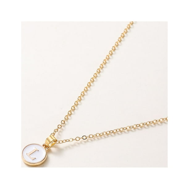 Gorgeous Golden O-Shaped Chain Necklace - Perfect Gift for Girls on Holidays & Birthdays!