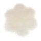 thumbnail image 1 of forma de la flor estera mullida alfombra shaggy tapete cojín del asiento alfombra del piso kids play mat blanco, 1 of 3