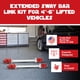 thumbnail image 3 of Conector de barra estabilizadora Suspension Dudes para elevación 4‑6\" Code Red, 3 of 7