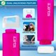 thumbnail image 3 of Botella de agua Clean Bottle Tritan Square 750 ml Raspberry, 3 of 8