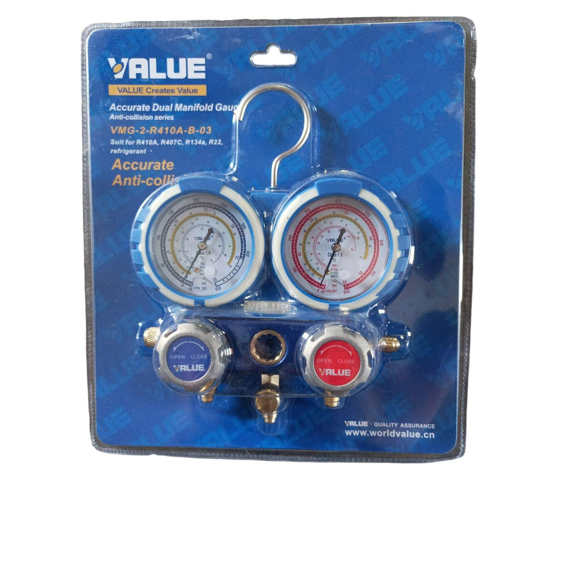 Manometro Reloj 68mm Value