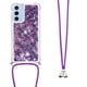 thumbnail image 1 of Funda FOXDOCK para Samsung Galaxy A26 5G con Cuerda Ajustable, Brillo Líquido, Protección Antigolpes y Lente – Ideal para Regalo, 1 of 6